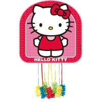 Piñata clássica Hello Kitty 43 x 43 cm.