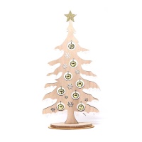 Árvore de Natal em madeira 41 cm