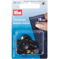 Botões individuais de 1,6 cm de cabeça pontiaguda Zeus - Prym - 4 unidades