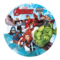 Bolacha comestível Avengers 15,5 cm
