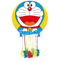 Piñata de Doraemon clássico de 43 x 43 cm