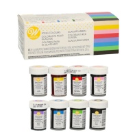 Conjunto para colorir pasta 28,3 gr - Wilton - 8 unid.