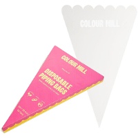 Saco de confeitar descartável de 30 cm - Colour Mill - 50 unidades