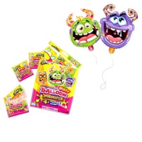 Saco de rebuçados Popping candy de 8 gr - Party Balloon Monster - 1 unidade