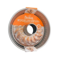 Forma Bundt Kugelhopf de aço de 22 x 11,5 cm - Decora