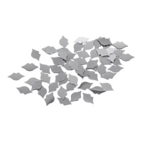 Lantejoulas prateadas 1,4 cm - Innspiro - 14 gr