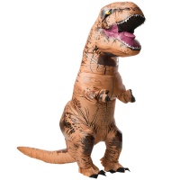 Fato de T-Rex insuflável para adulto do Jurassic World