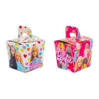 Caixa de cartão mini Barbie - 6 unidades