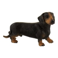 Estatueta de 4,5 cm para bolo dachshund