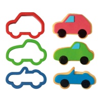 Cortadores de carros - Decorar - 3 unidades