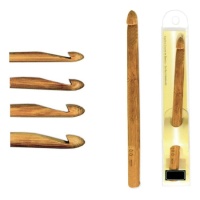 Agulhas de croché 8 a 12 mm bambu - Nadel - 1 unid.