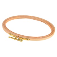 Bastidor para bordar oval 12 cm - Nadel