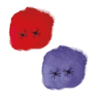 Saco de teias de aranha em 2 cores de 60 gr.