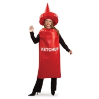 Fato de pote de ketchup