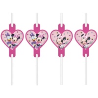 Palhinhas Minnie e Daisy 22 cm - 4 peças