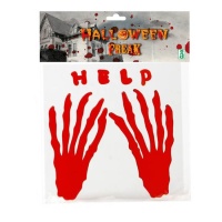 Help e mãos de sangue