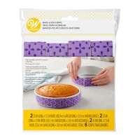 Fitas para bolos perfeitos - Wilton - 6 unid.