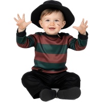 Fato de assassino Freddy para bebé