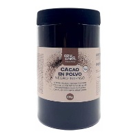 Cacau em pó negro intenso de 200 g - Azucren - 100% cacau