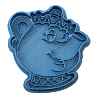 Cortador Mrs Potts Beauty and the Beast - Cuticuter