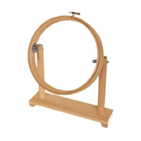 Bastidor para bordar circular de 18 cm com calcador - Nadel