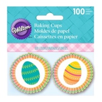 Cápsulas para cupcakes com mini ovos - WIlton - 100 unid.