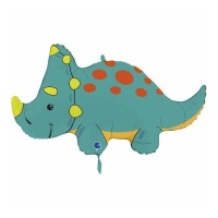 Balão Dinossauro Triceratops 91 cm - Grabo