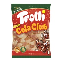Garrafas de cola - Trolli Cola Club - 100 g