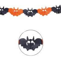 Grinalda de morcego em duas cores 3,00 m
