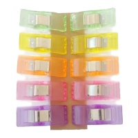 Pregadores de roupa em tecido 2,5 cm em cores sortidas - Katia - 20 unidades