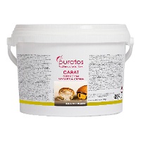 Creme branco com pedaços de bolacha de cacau, 3 kg - Puratos