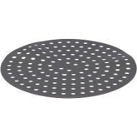 Grelha de silicone de 20 cm redonda para fritadeira de ar