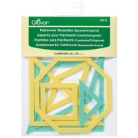 Stencils sortidos para patchwork - Clover - 7 unid.
