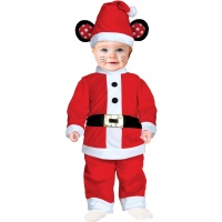 Fato do Pai Natal Mickey para bebé