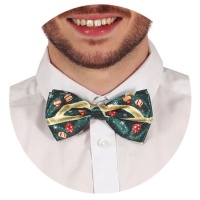 Laço de Natal com bolas