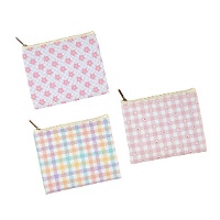 Carteira em cores pastel de 12,5 x 10,5 cm - 1 unidade