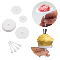 Pregos para flores e cupcakes - Pastkolor - 4 unidades