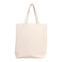 Saco de algodão personalizável com bolso lateral 38 x 40 x 10 cm - 1 unid.