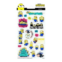 Autocolantes br4ilhantes de Minions II - 1 folha