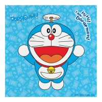 Guardanapos Doraemon 16,5 x 16,5 cm - 20 unid.
