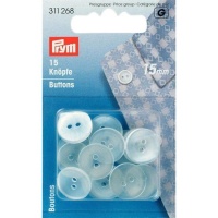 Botões de 1,5 cm para blusas e pijamas - Prym - 15 pcs.