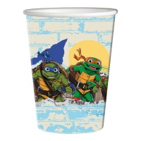 Copos Ninja Turtles 250 ml - 8 unid.