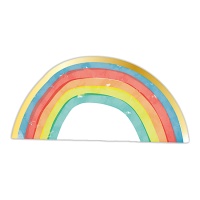 Guardanapos arco-íris 16,5 x 8 cm - 16 peças