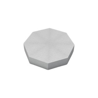 Base de esferovite em forma octogonal de 10 x 4 cm