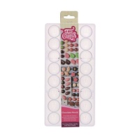 Molde para bombons de chocolate - FunCakes - 21 cavidades