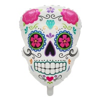 Balão caveira mexicana 60 cm