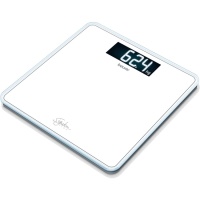 Balança digital de vidro branca - Beurer GS400