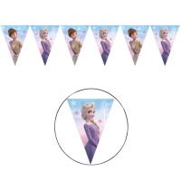 Estandarte Frozen lilás - 2,3 m