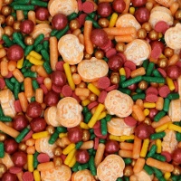 Sprinkles de Halloween com abóboras, 70 g - FunCakes
