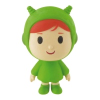 Figura para bolo de Nina de Pocoyo de 7 cm - 1 unidade